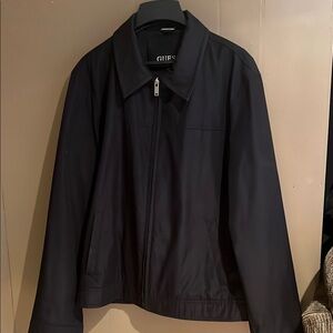 Guess Men’s Lightweight Lined Jacket in Black SZ L